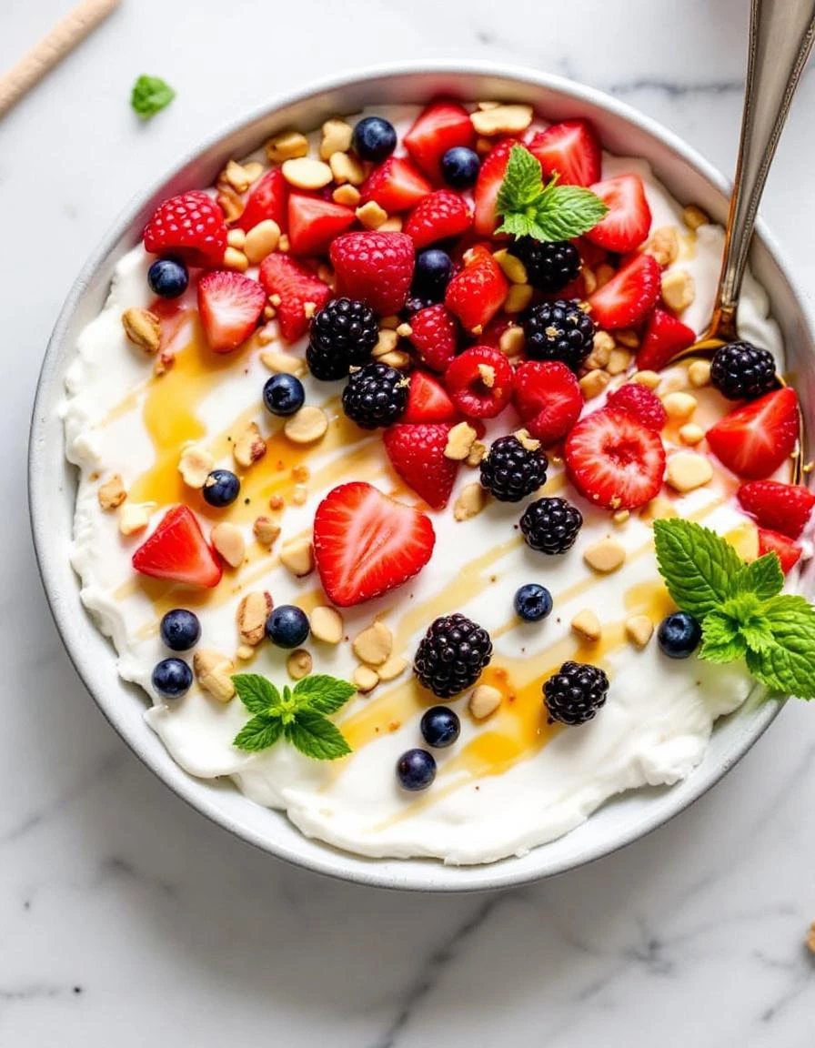 Frozen Yogurt Bark